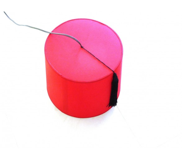 Lampe suspension tarbouche diamètre 30 cm